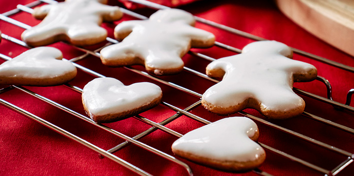 Receita: Biscoitos decorados com Gengibre e Canela em p